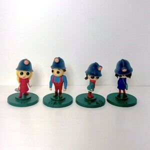 Collectable toy Gnome Migros, set 4 pcs